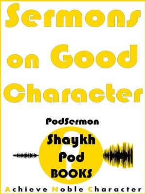 cover image of Sermons on Good Character